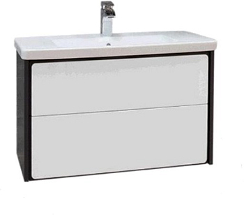 Тумба для комплекта Roca Ronda 80 белый глянец, антрацит