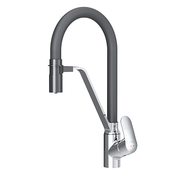 Смеситель для кухни с каналом для питьевой воды и гибким изливом AM.PM Like, F8007802