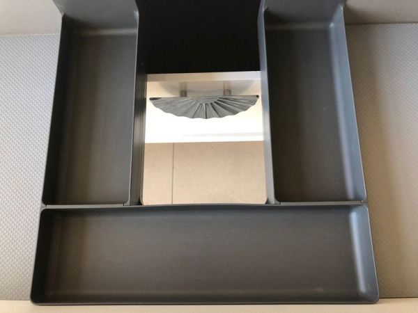 Тумба с раковиной Smile Ибица 90 белая, фурнитура хром