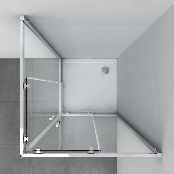 Душевой уголок Vincea Alpha VSS-3AL900MT, 900*900, хром, стекло текстурное