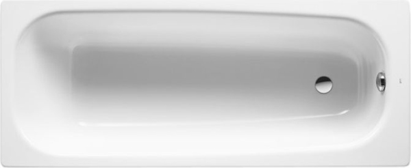 Чугунная ванна Roca Continental 212901001R 170x70 см, без антискользящего покрытия