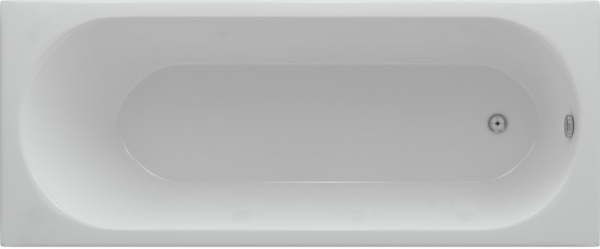 Акриловая ванна Акватек Оберон 170 слив справа