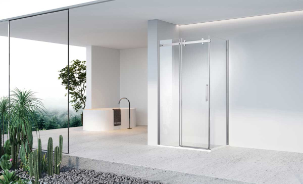 Душевой уголок Vincea Como-N VSR-4CN8015CL, 1500*800, хром, стекло прозрачное