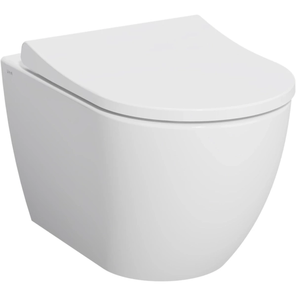Подвесной унитаз Vitra Mia Round SmoothFlush, безободковый, 7510B003-0075