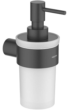 Дозатор для жидкого мыла Aquatek Лира AQ4405MB Черный матовый