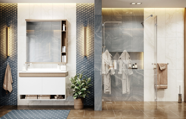 Душевая перегородка Ambassador Waik-in 15031105 (900x2000)