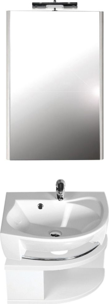 Зеркало Ravak Rosa М 560 белое