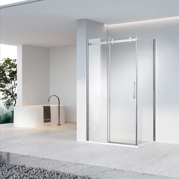 Душевой уголок Vincea Como-N VSR-4CN9014CL, 1400*900, хром, стекло прозрачное