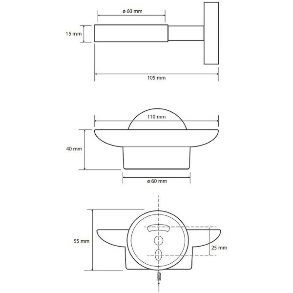 CORAL: Подставка для мыльницы