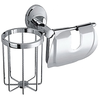 Держатель туалетной бумаги Fixsen Europa FX-21809+10 с держателем для освежителя