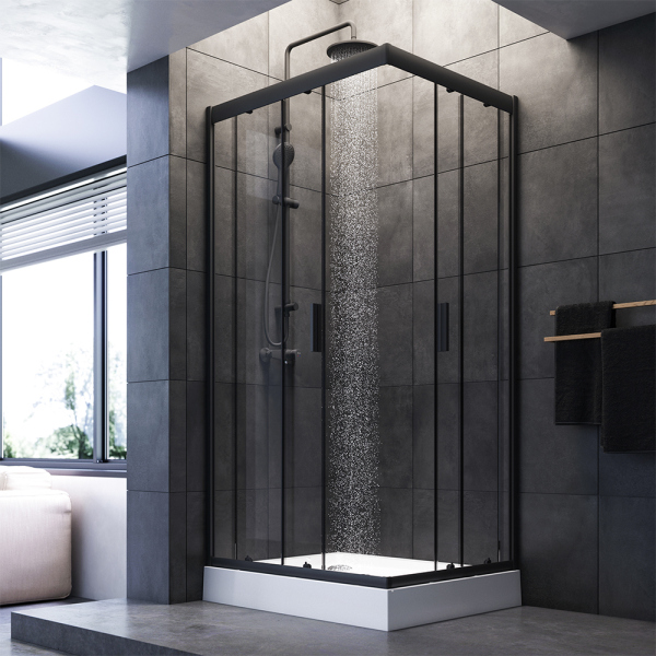 Душевое ограждение 100х80 см, без поддона AM.PM Gem, W90G-404-100280-BT