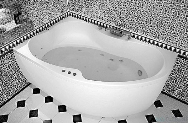 Акриловая ванна Aquanet Capri 00174403