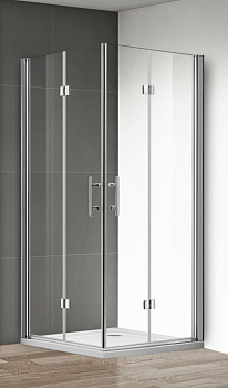 Душевой уголок Cezares Eco O-ASH-2-80/100-C-Cr