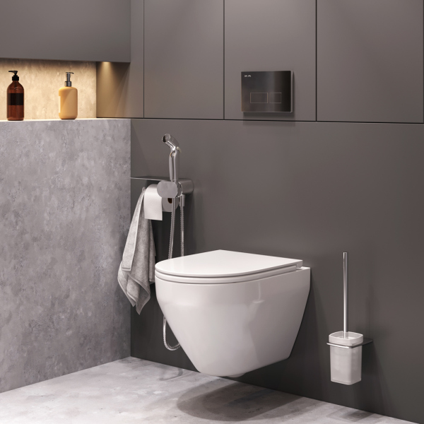 Набор подвесной унитаз с гигиеническим душем AM.PM Spirit V2.0, CK70H1003W