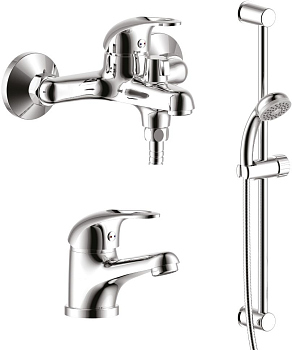 Набор смесителей Rossinka SET35-80 "3 в 1"