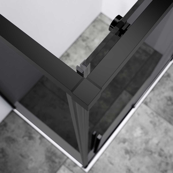 Душевой уголок Vincea Slim-N VSR-4SN8011CGB, 1100*800, хром, стекло тонированное