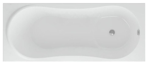 Акриловая ванна Акватек Афродита 170 см, слив справа