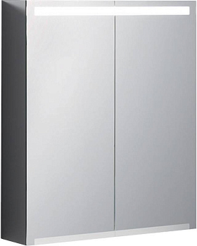 500.582.00.1 Option Зеркальный шкафчик с подсветкой 600х700х150 мм