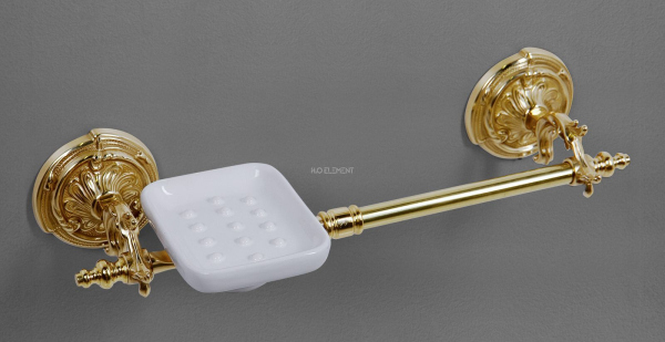 Полотенцедержатель ART&MAX BAROCCO AM-2057P-Do-Ant, Античное золото