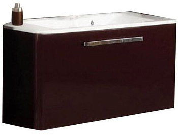 Тумба под раковину Акватон Валенсия 110 (1A123701VA340) гранат