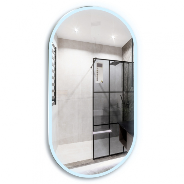 Зеркало ABBER Kontur AG6113SMult с подсветкой, сенсорный выключатель, диммер