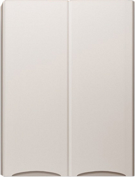 Подвесной шкаф Style Line "Бергамо мини 600" Люкс антискрейтч белый, PLUS, СС-00002357