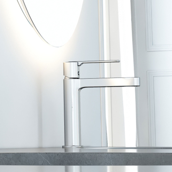 Смеситель для раковины Vincea Rondo VBF-1R1CH однорычажный, хром