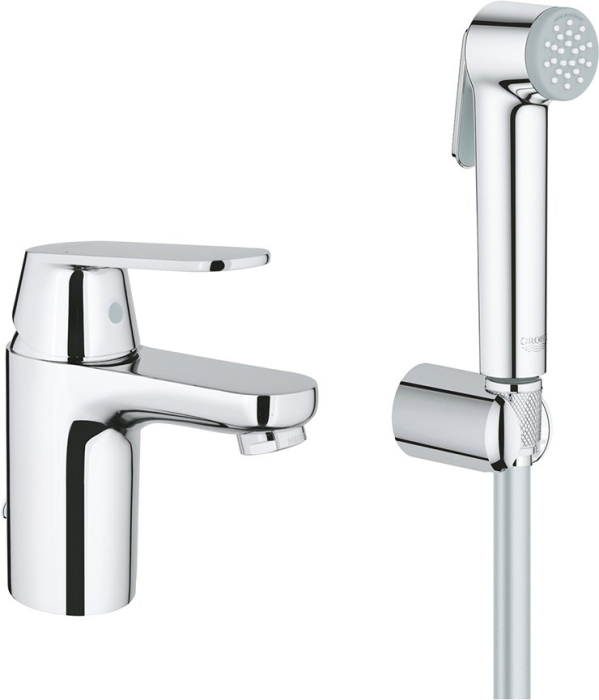 Смеситель для раковины Grohe Eurosmart Cosmopolitan 23125000 с гигиеническим душем Хром