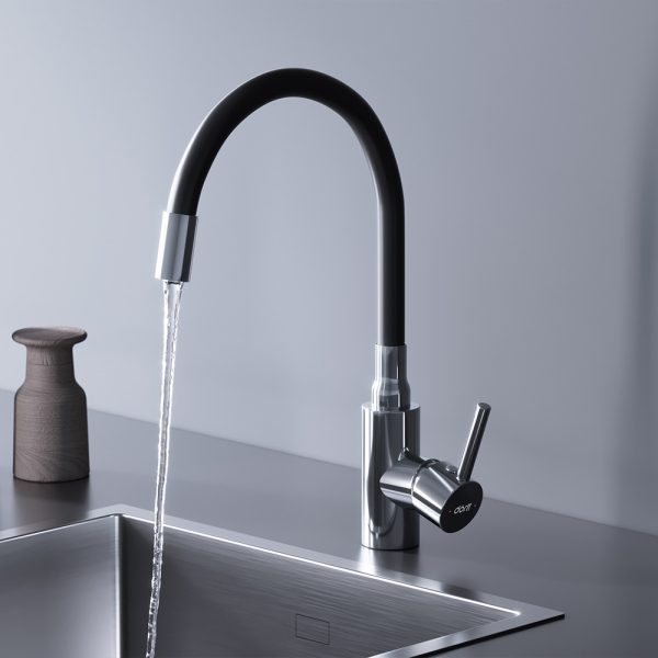 Смеситель для кухни с гибким изливом Dorff Logic, D3007622