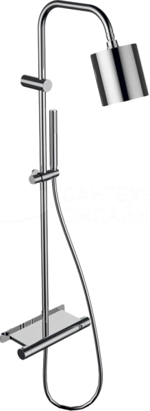 Душевая система Cezares MOON-CD-TA130-01 с термостатическим смесителем