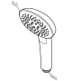 Душевая лейка AM.PM Spirit V2.0 F0270A000