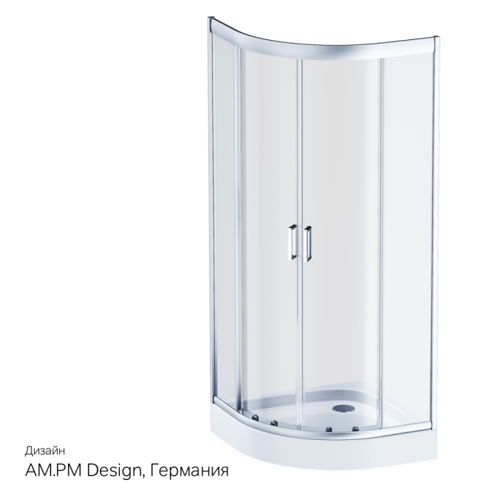 Душевой уголок AM.PM Gem W90G-401-080WT 80x80