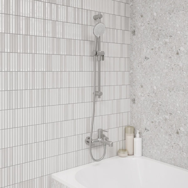 Шланг для душа IDDIS хром матовый, ПВХ, 1.5м, (04P15BCi19)