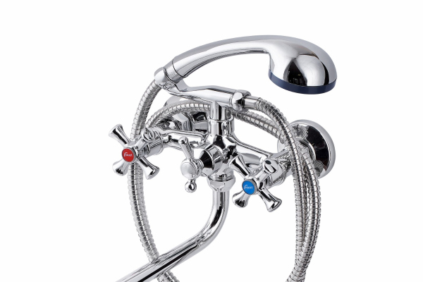 Смеситель для ванны с душем FAUZT FZs-428-07 тип См-ВУДРНШлА