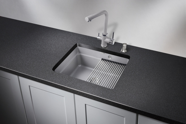 Кухонная мойка GRANULA Kitchen Space (5501U, АЛЮМИНИУМ)