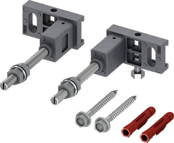 TECE Монтажный комплект для крепления модуля к стене или системе стального профиля 9380000