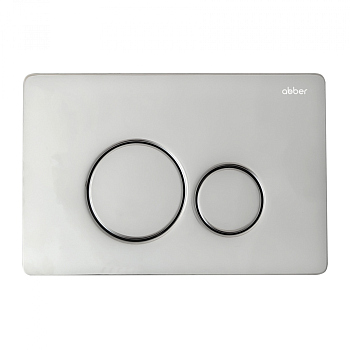 Кнопка смыва ABBER AC0121 хром глянцевый