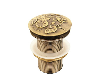 Cлив для раковины с переливом (21976)