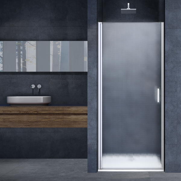 Душевая дверь Vincea Alpha VDP-3AL700MT , хром, стекло текстурное