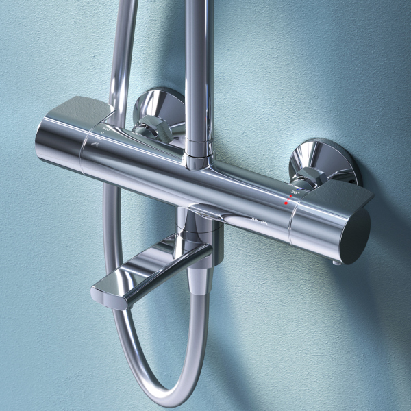 Душевая система с термостатом AM.PM X-Joy, F0785A500