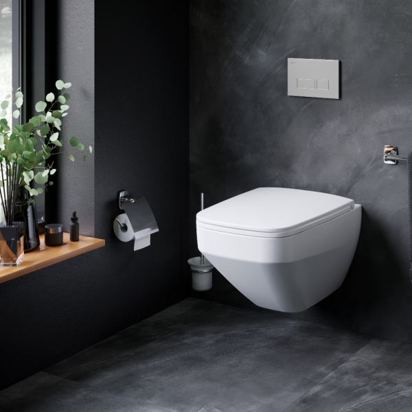 Унитаз подвесной FlashClean с сиденьем микролифт, матовый AM.PM Inspire V2.0, C50A1700MWSC