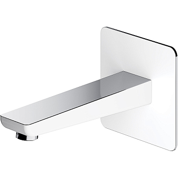 Излив настенный OMNIRES WDPARMACRB (хром/белый)