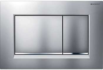 Кнопка смыва Geberit Sigma 30 115.883.JQ.1 хром матовый / хром глянцевый