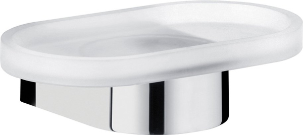 30055019000 EDITION 300 Держатель настенный с матовой хрустальной мыльницей, хром