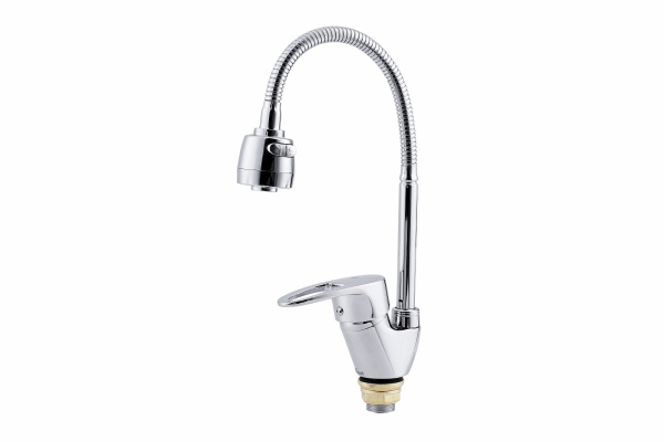 Смеситель для кухни FAUZT гибкий излив тип См-МОЦБА (FZs-811-126)