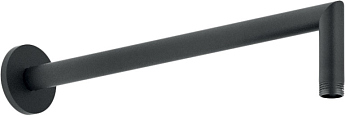 AD138/44BM держатель верхнего душа 35 см, матовый черный