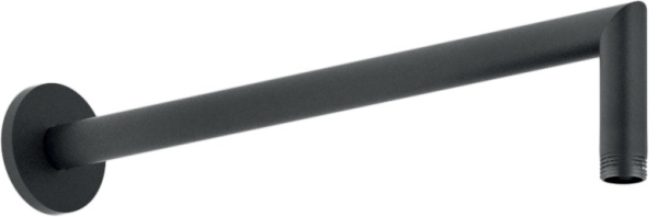 AD138/44BM держатель верхнего душа 35 см, матовый черный