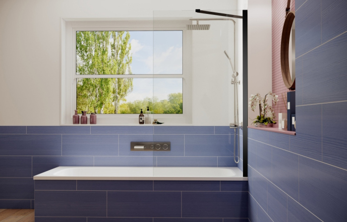 Шторка для ванны Ambassador Bath Screens 16041206 (700x1400)