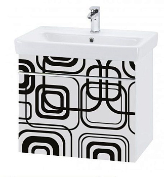 Тумба под раковину Dreja Vision 21736 геометрия