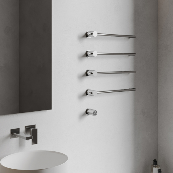 Полотенцесушитель электрический ABBER Charme AH4004 хром